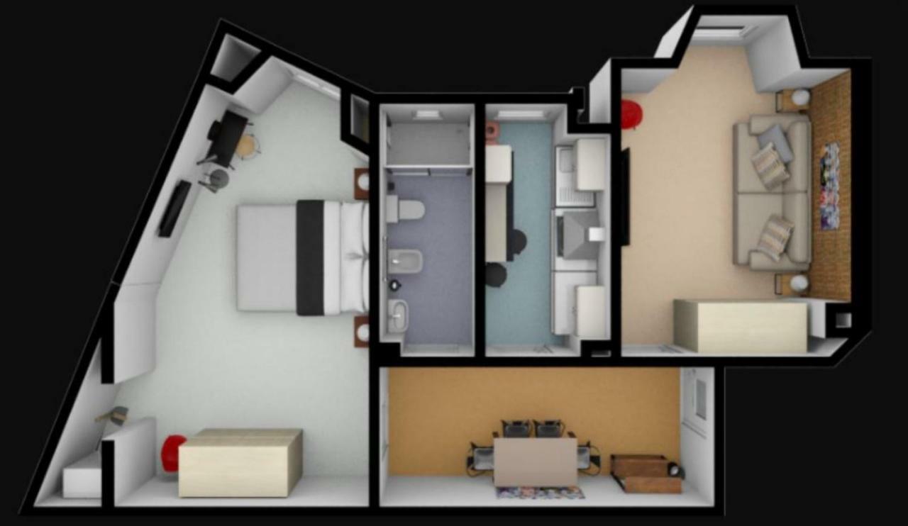 58 m2, 2 yatak odalı, 1 banyolu Daire, Appio Latino bölgesinde Roma Dış mekan fotoğraf